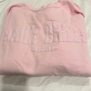 Daily Drills Pink Sweatshirt